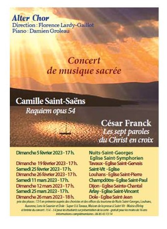 Camille Saint Saëns et César Franck