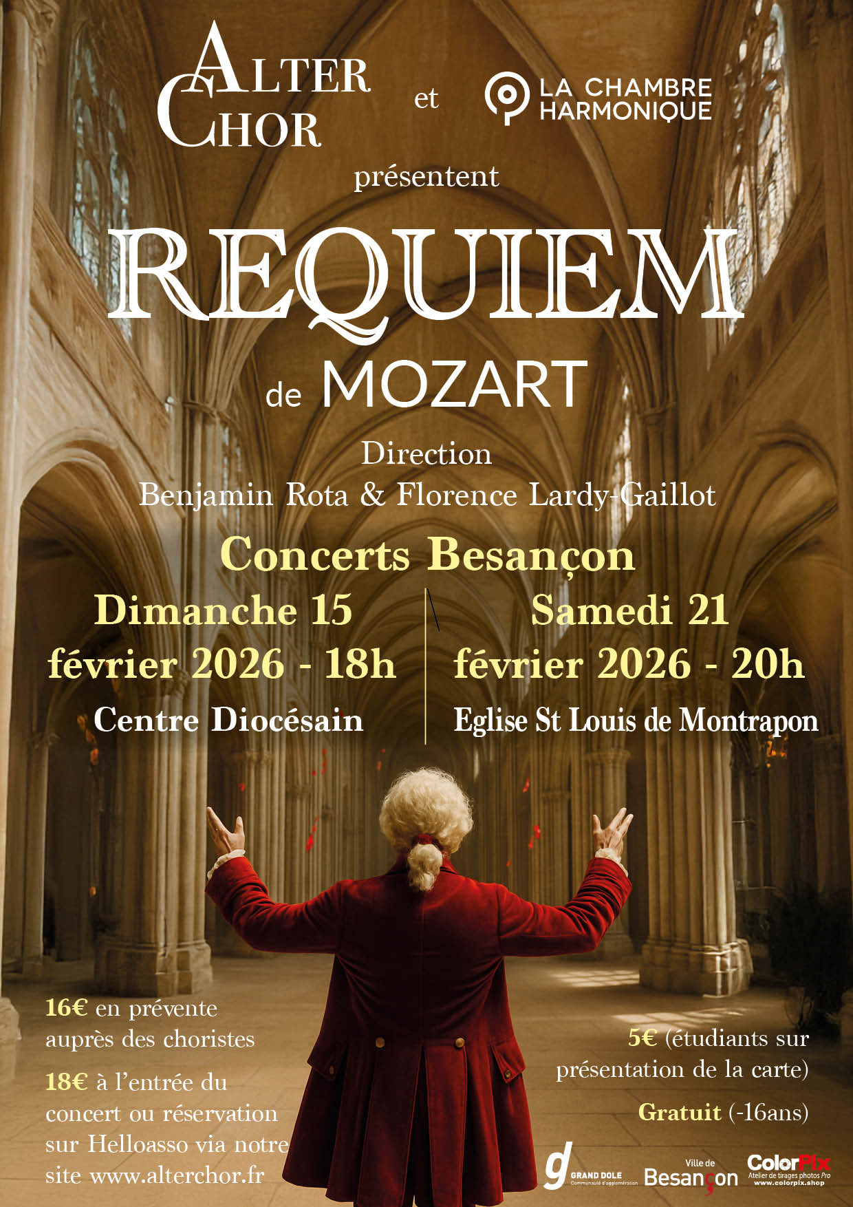 Affiche concert Besancon