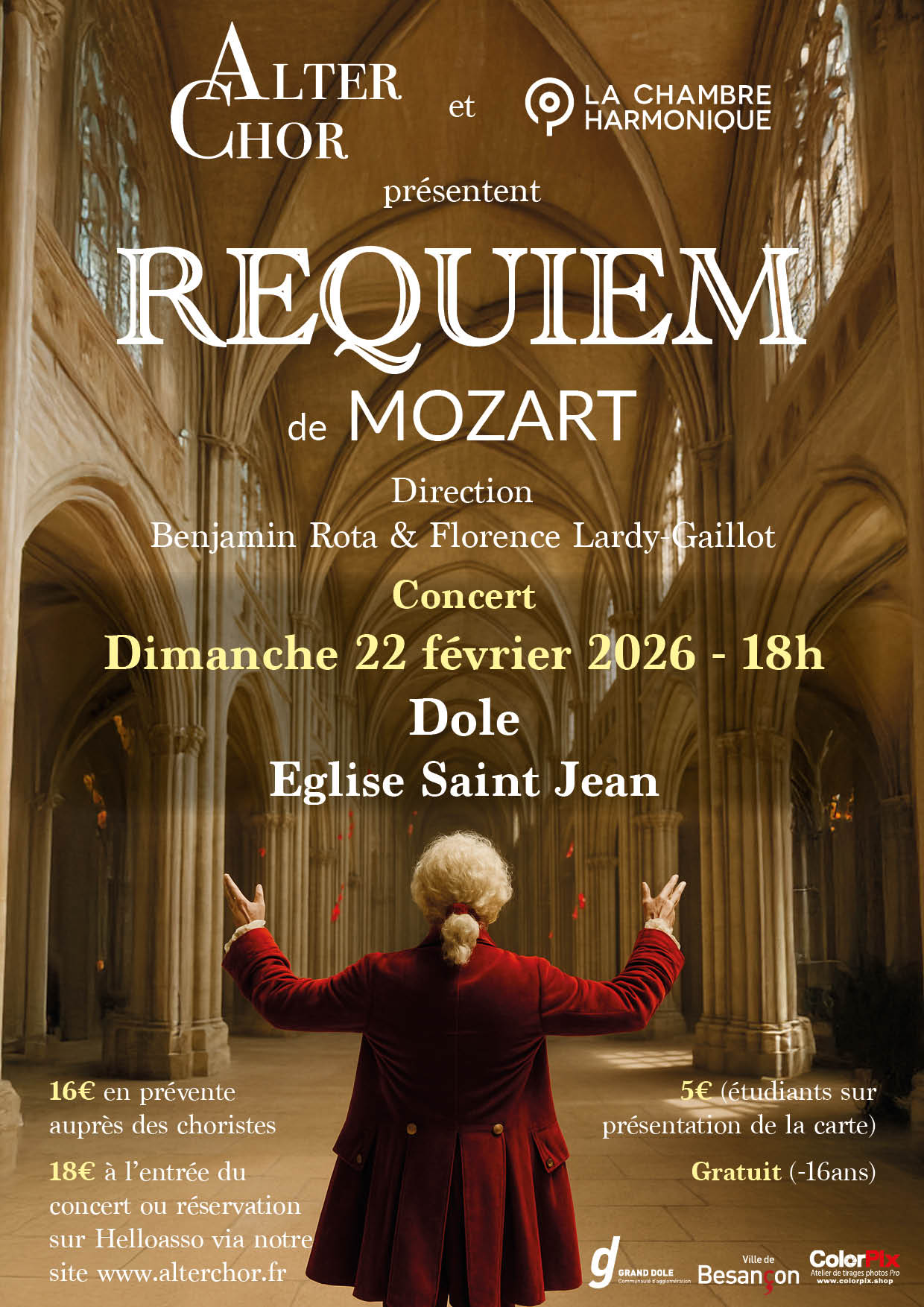 Affiche concert de Dole 2025