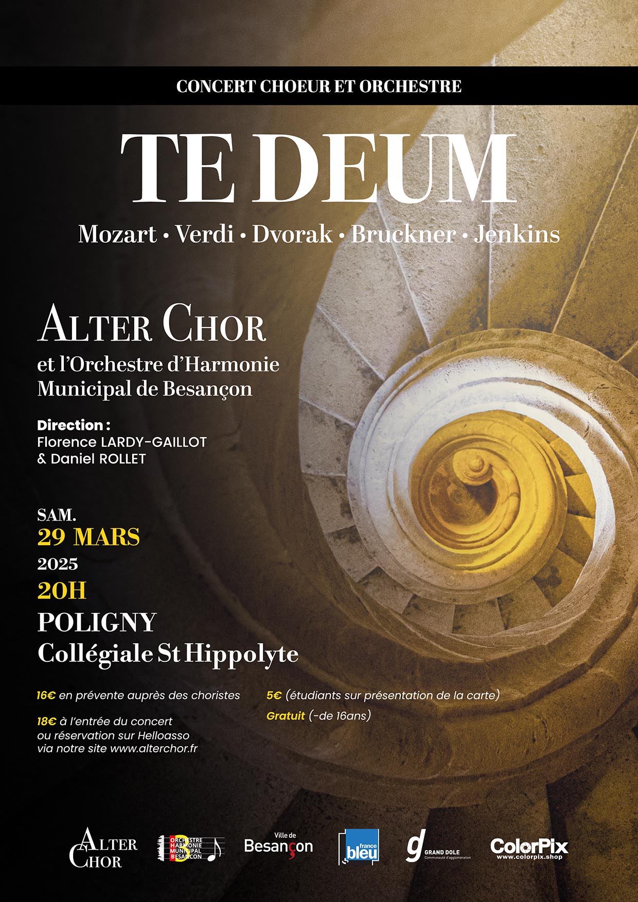 Affiche concert Poligny 29 mars