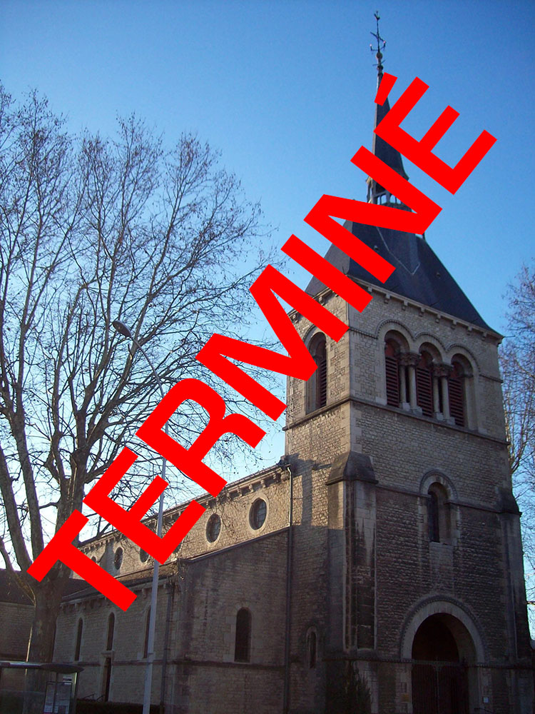 Concert Dijon Eglise Sainte Chantal Samedi 2 mars à 20h 