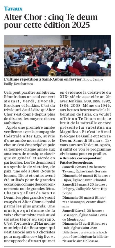 Le progrès 15 mars 2025